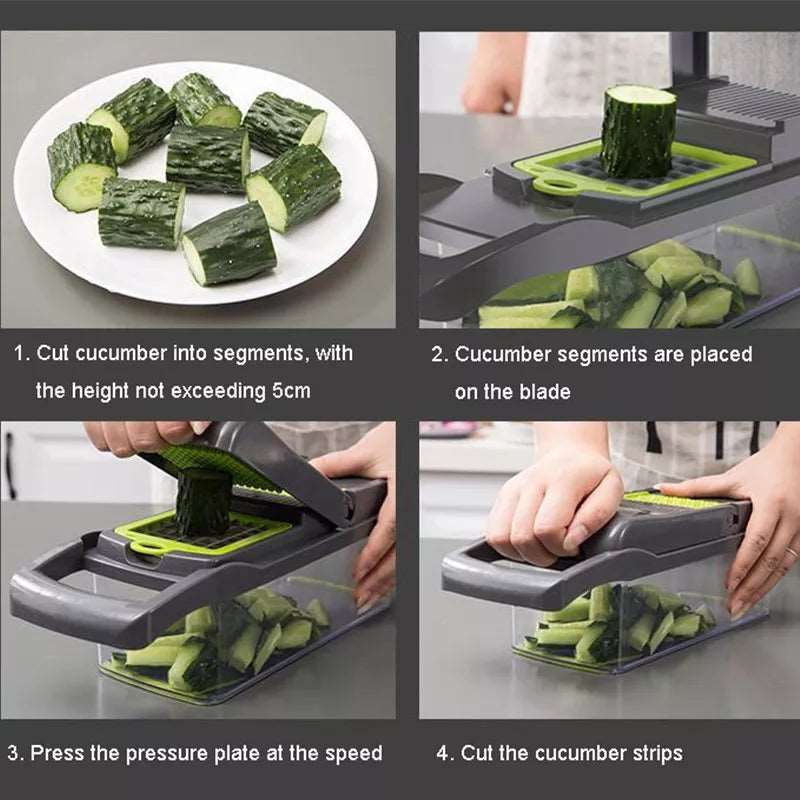 12 in 1 Multifunctional Vegetable Cutter