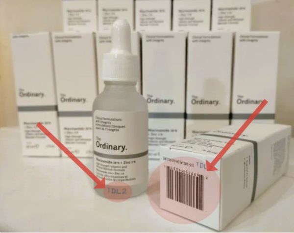 The Ordinary Serum Niacinamide 10% + Zinc 1% With Batch Code